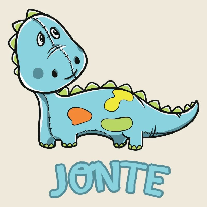 Dinosaurier lustig Kind Jonte Geschenk Geburtstag
