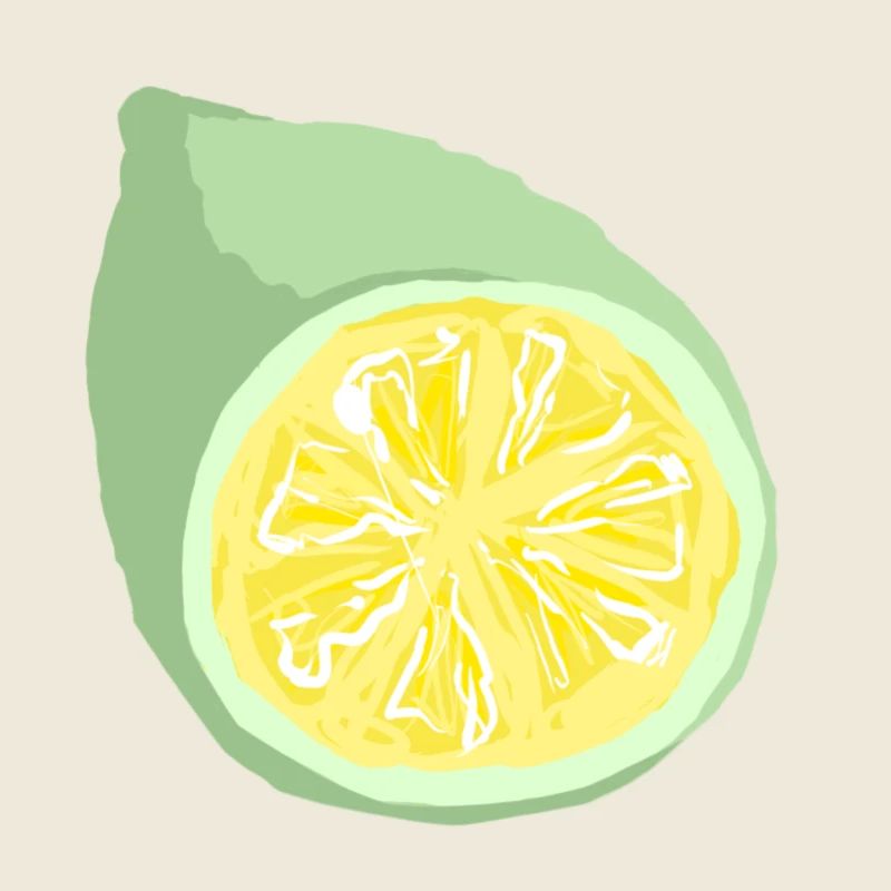 Tranche d’agrumes abstrait