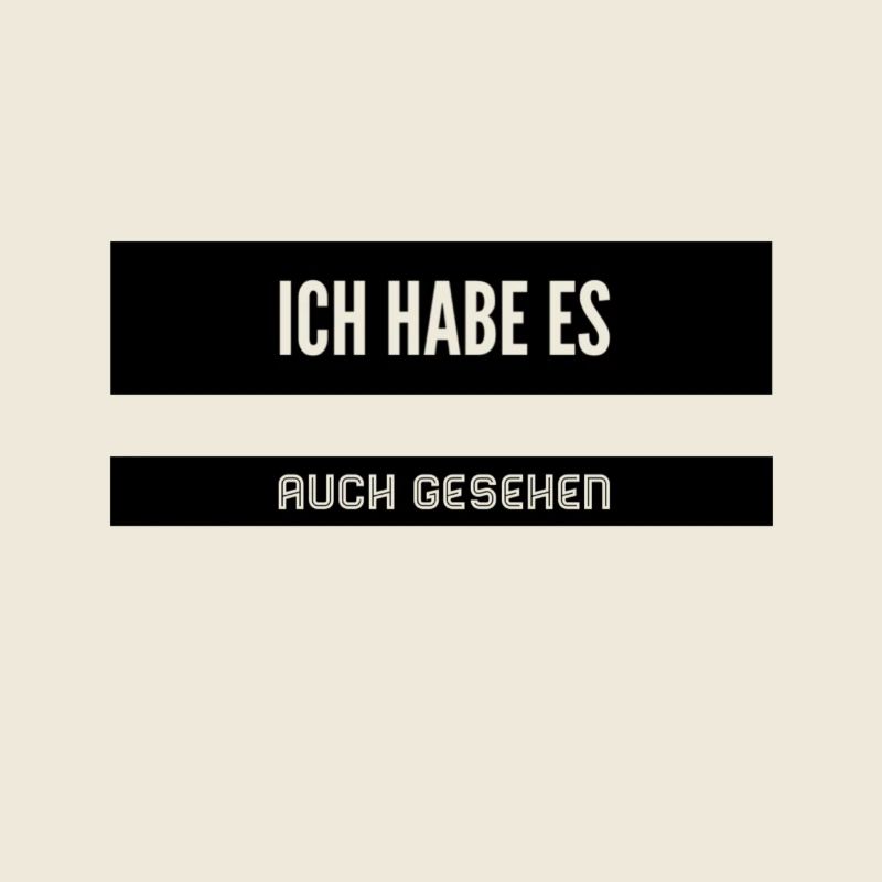 ich habe es auch gesehen