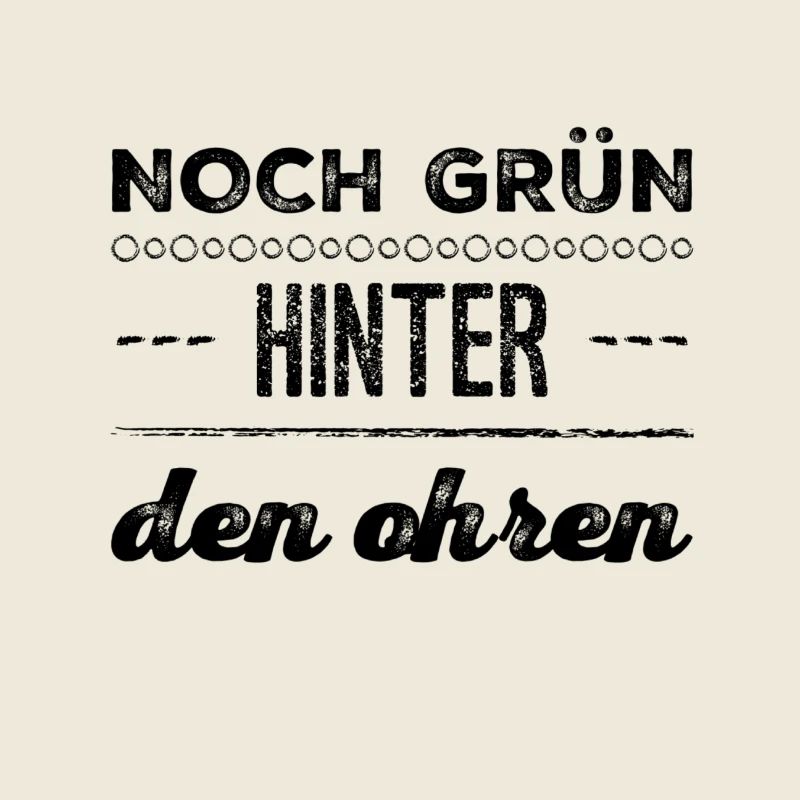 ich bin noch nicht reif