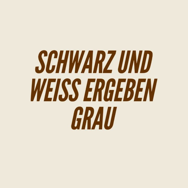 weiss und schwarz