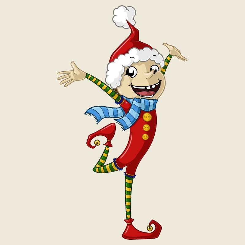 Weihnachten Wichtel Freude