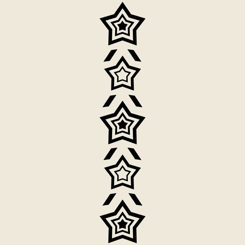 Rangée d’étoiles