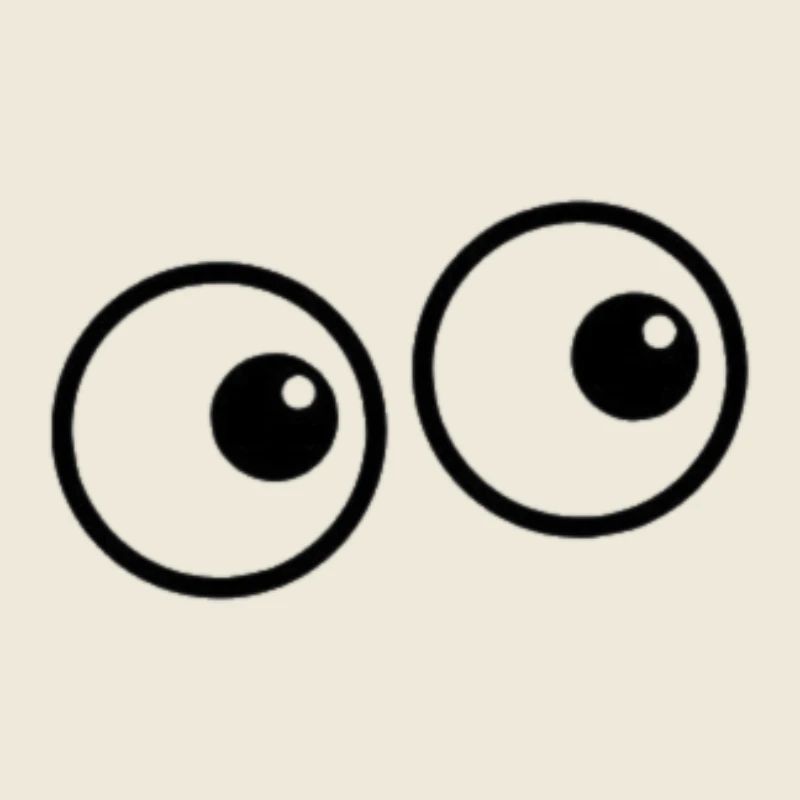 Zwei Augen Blickfang