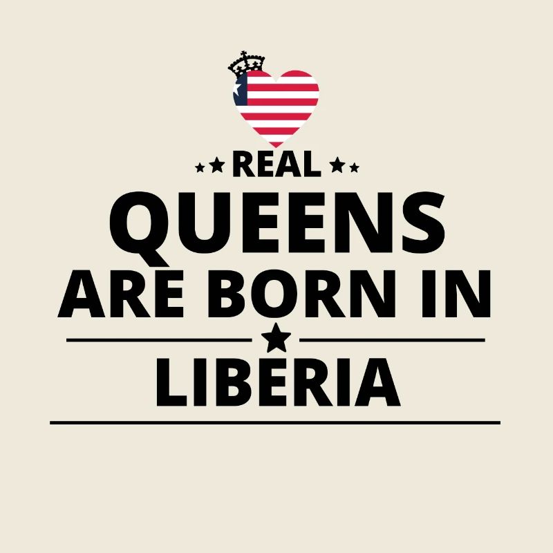 GESCHENK QUEENS LOVE FROM LIBERIA