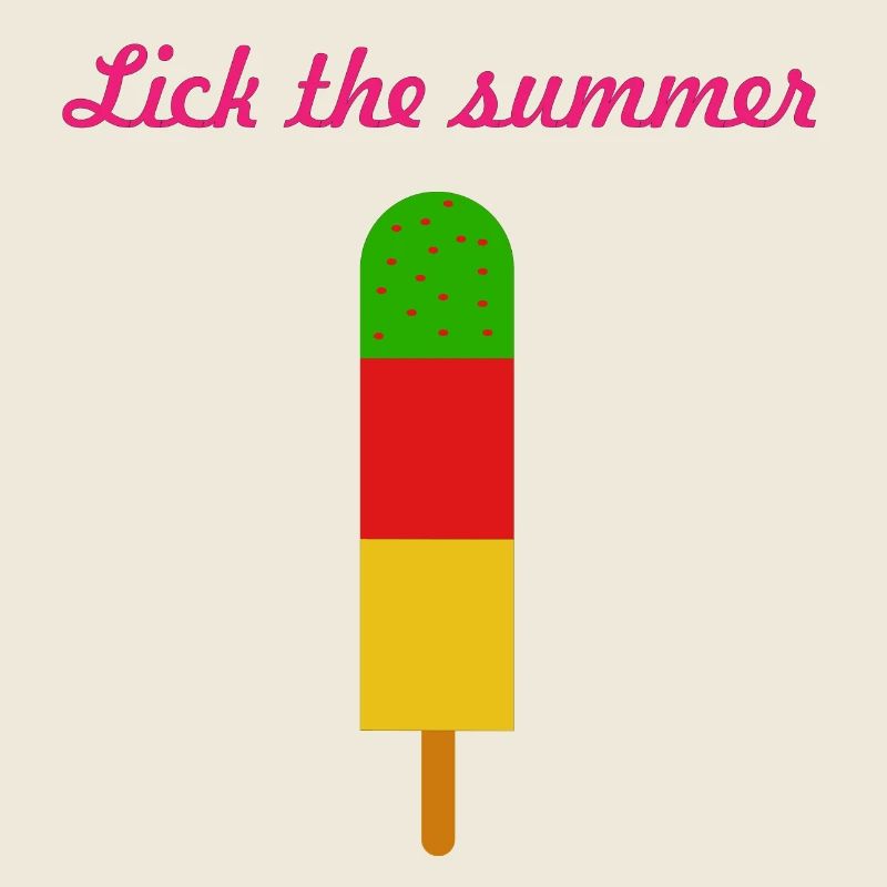 Leck das Sommerkaktuseis