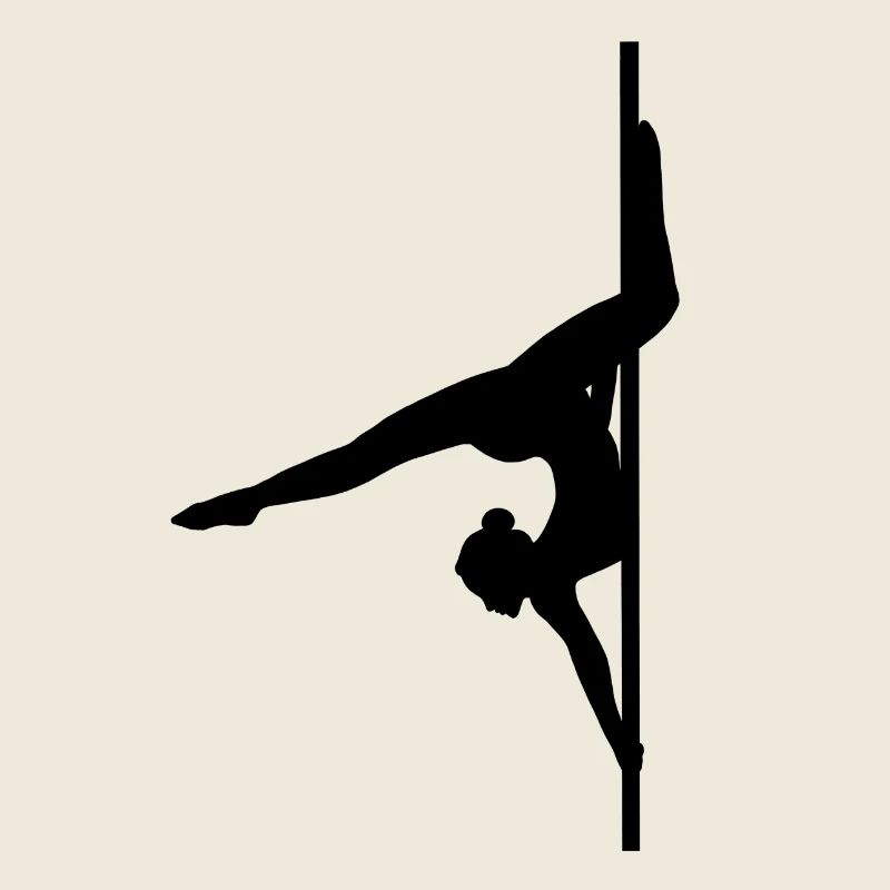 Pole Dance Forme Ombre Figure Papillon