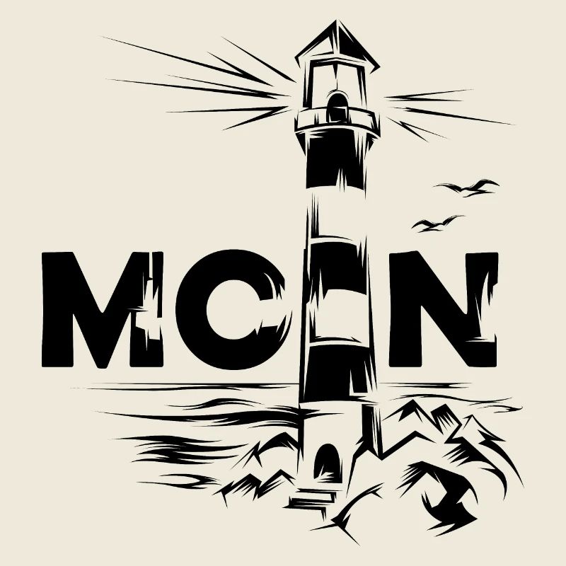 moin ostsee leuchtturm lighthouse symbol Nordsee