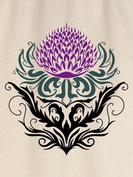 Thistle purple Thistle