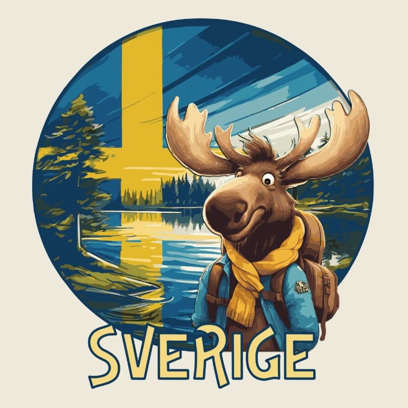 Sverige - Suède - Schweden - Elch - Moose - Älg