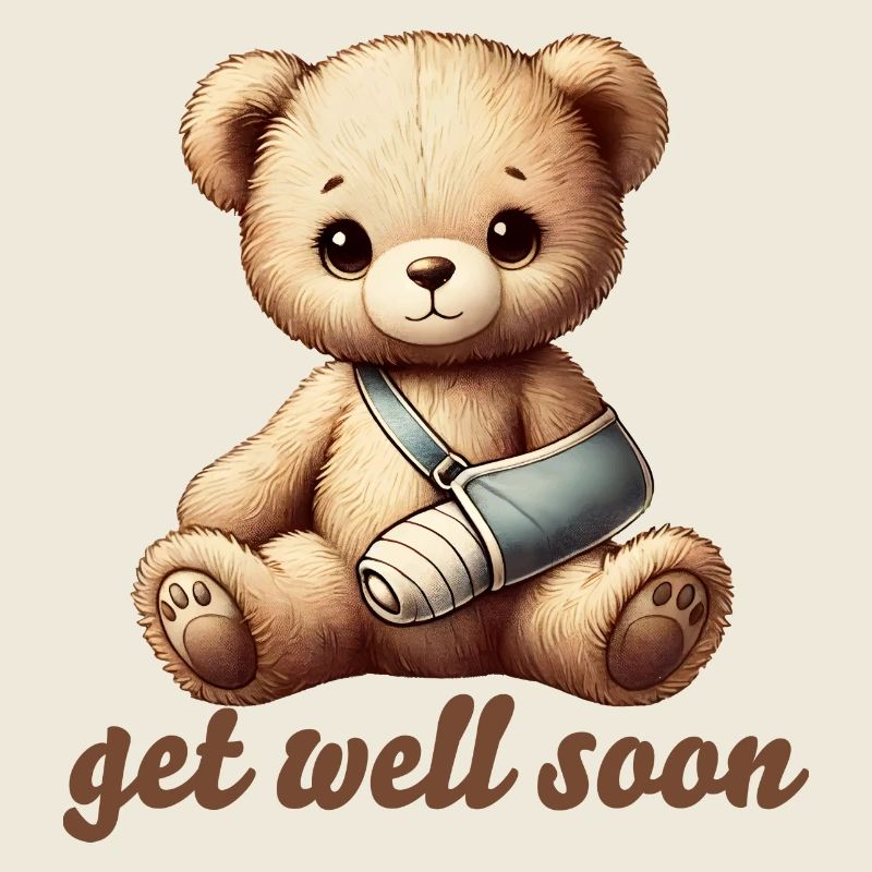 herzerwärmendes Kuscheltier - Teddy bringt Trost