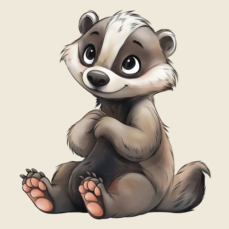 Cute Badger