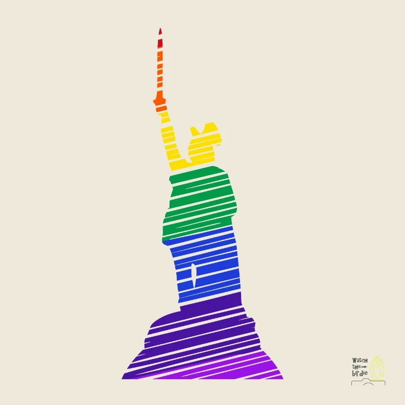 Hermannsdenkmal Regenbogen