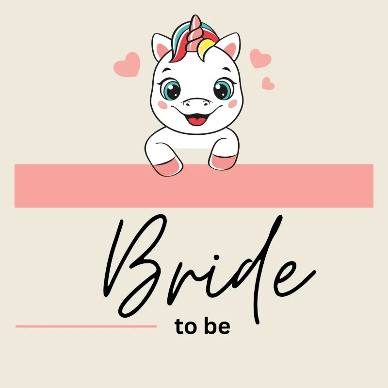 Bride to be - Einhorn