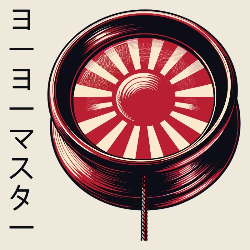 Yoyo Master Japanische Rote Sonne Yo-Yo