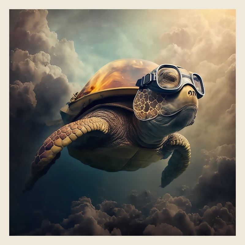Tortue volante