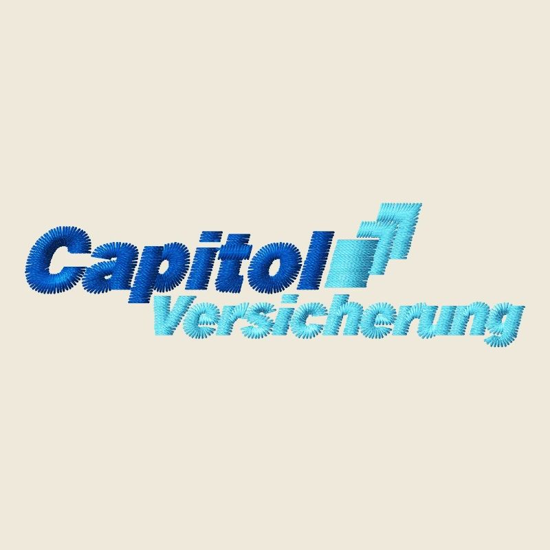 Stromberg Gesticktes Logo Der Capitol Versicherung