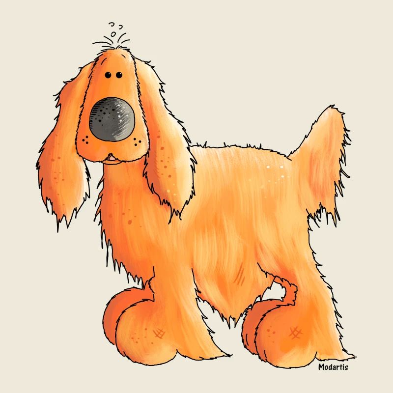 Goldiger Cocker Spaniel - Hund