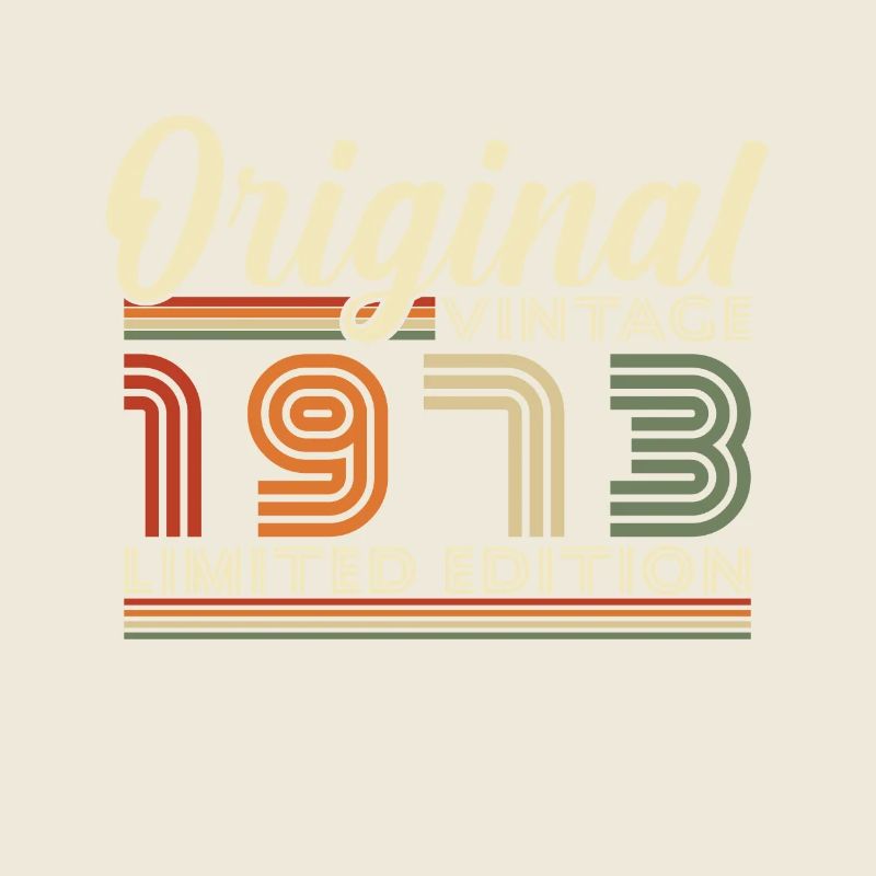 1973 Vintage Retro Geburtstagsgeschenk