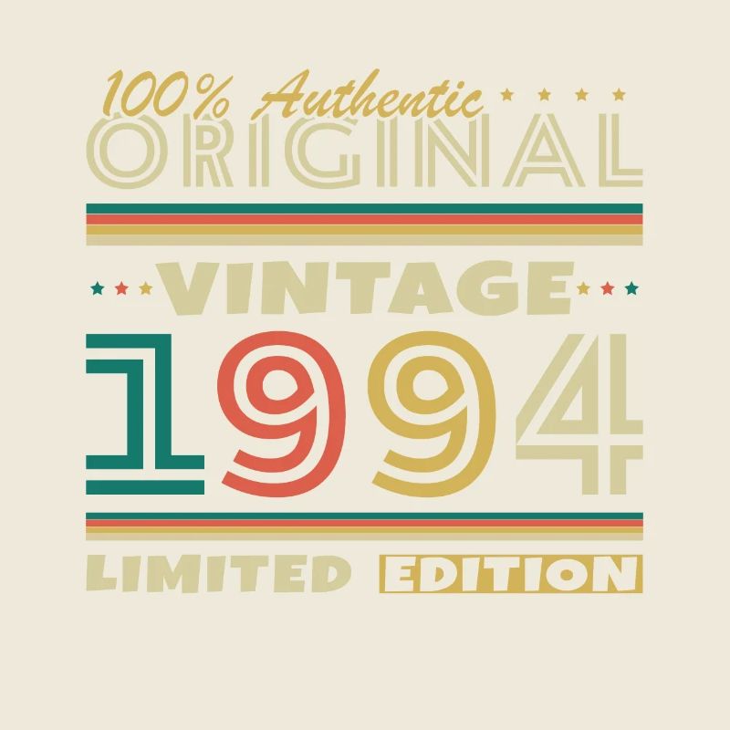 1994 Vintage Retro Geburtstagsgeschenk
