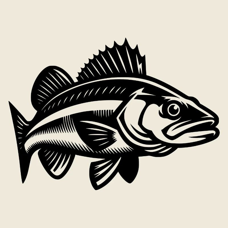 Elegant Zander Fish