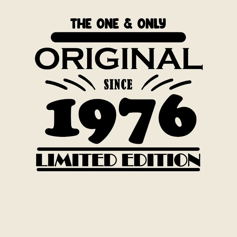 1976 - Année de construction 1976 - Né en 1976