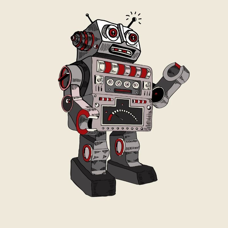 Robby Rob mr. robot scifi android jouet retro pc