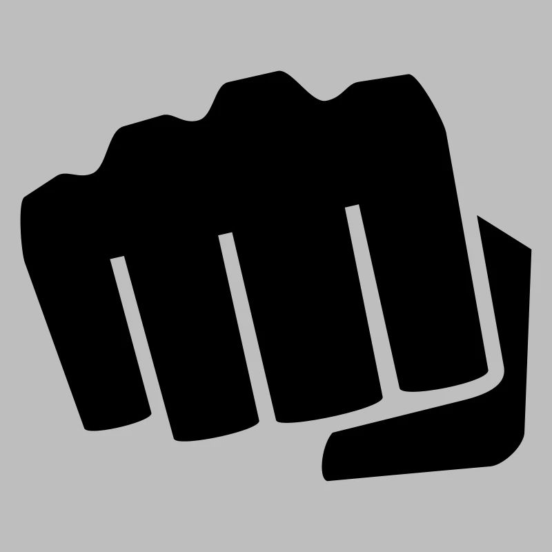 Faust Geschenk Idee dagegen Symbol Hand