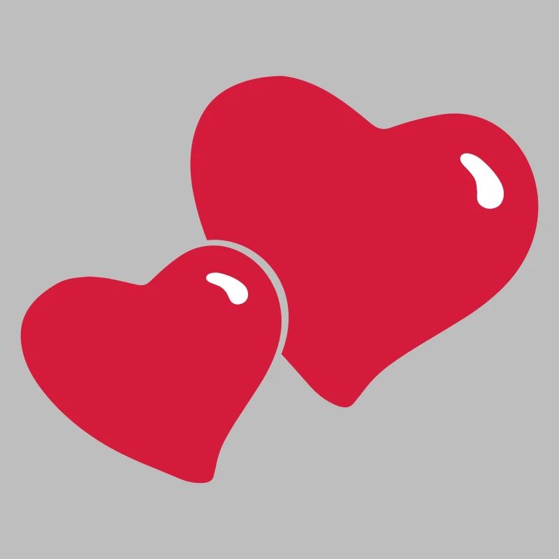Herz, 2 Herzen, romantisch, Liebe, Valentinstag