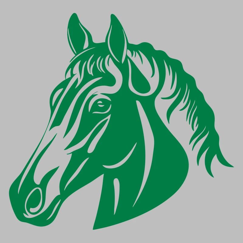 Silhouette de cheval
