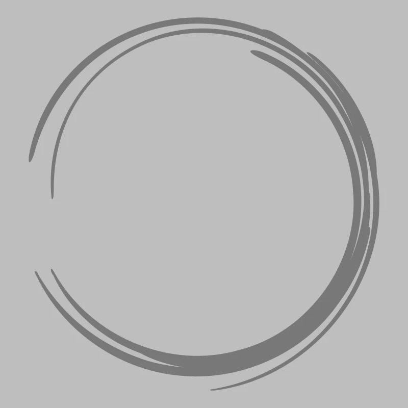 Decorative art ring or circle as frame design