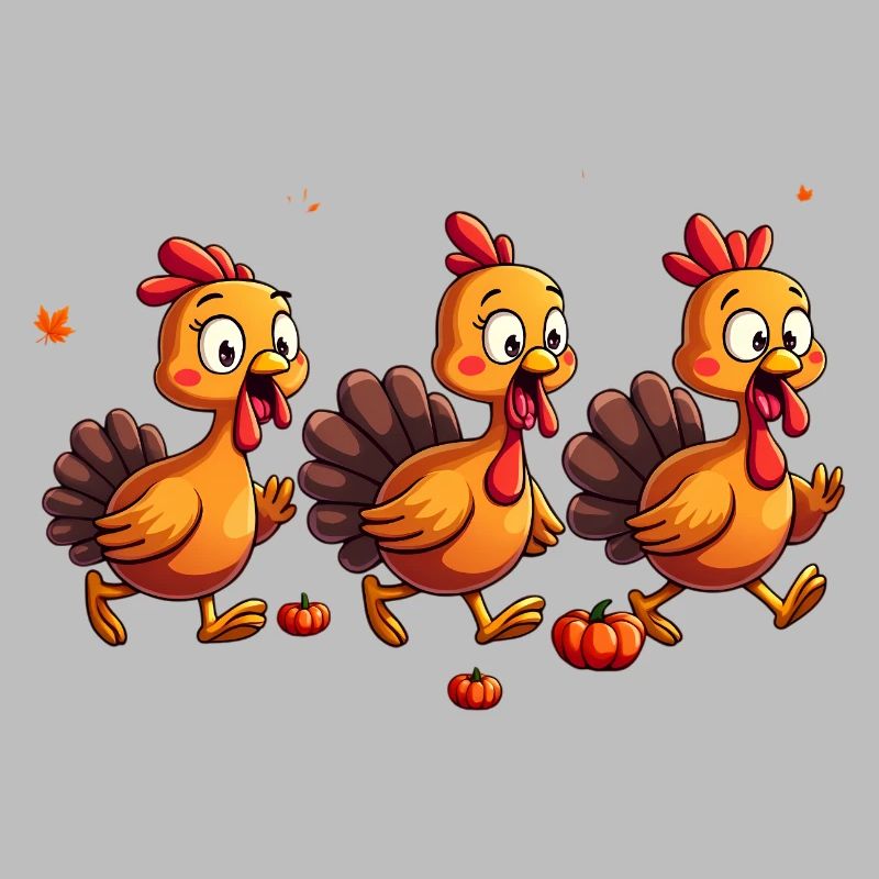 Bébé dinde de Thanksgiving
