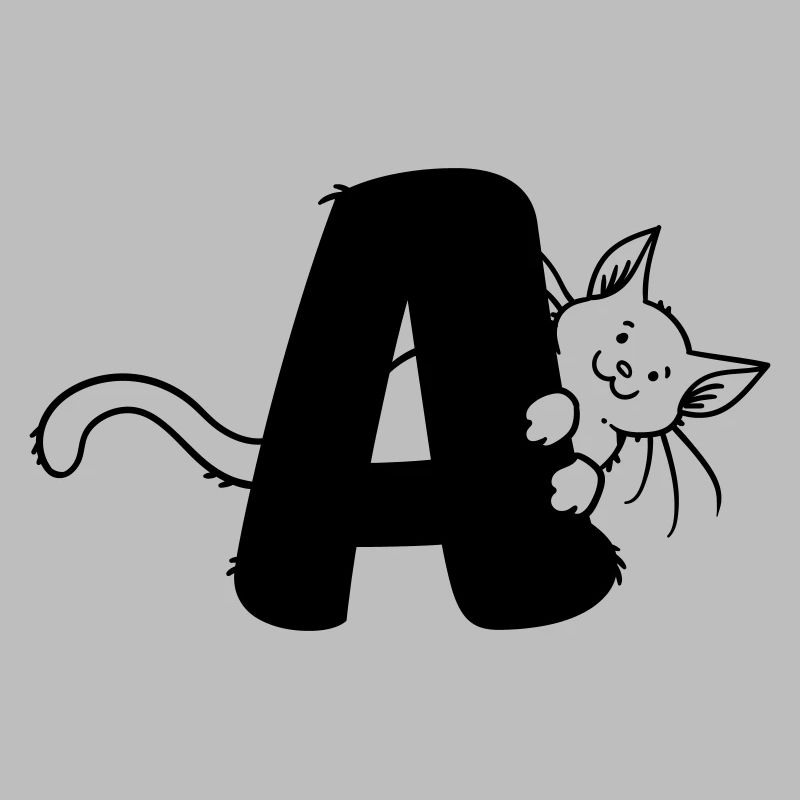 Lettre A du chat