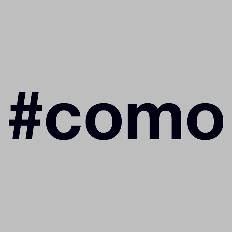 COMO Hashtag