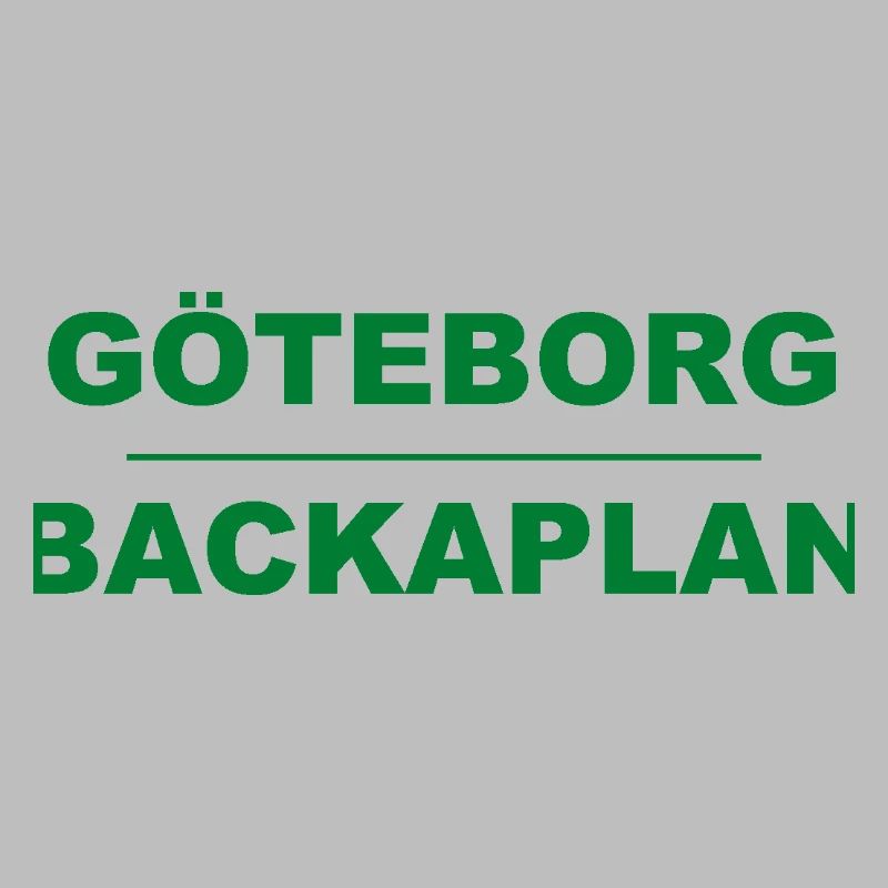 Göteborg Backaplan – Green-black design