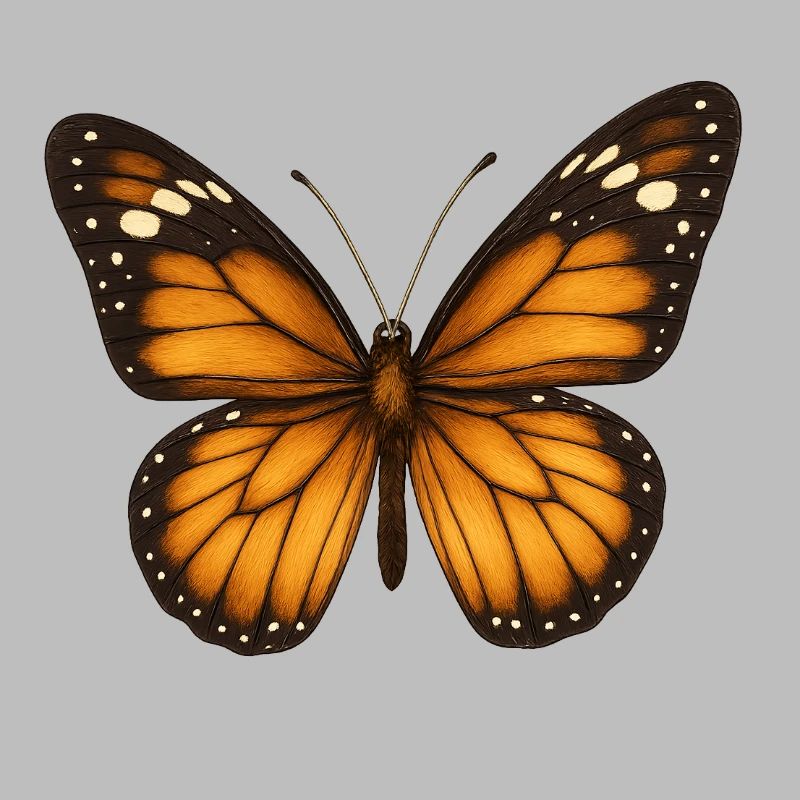 Monarch butterflies – delicate & majestic