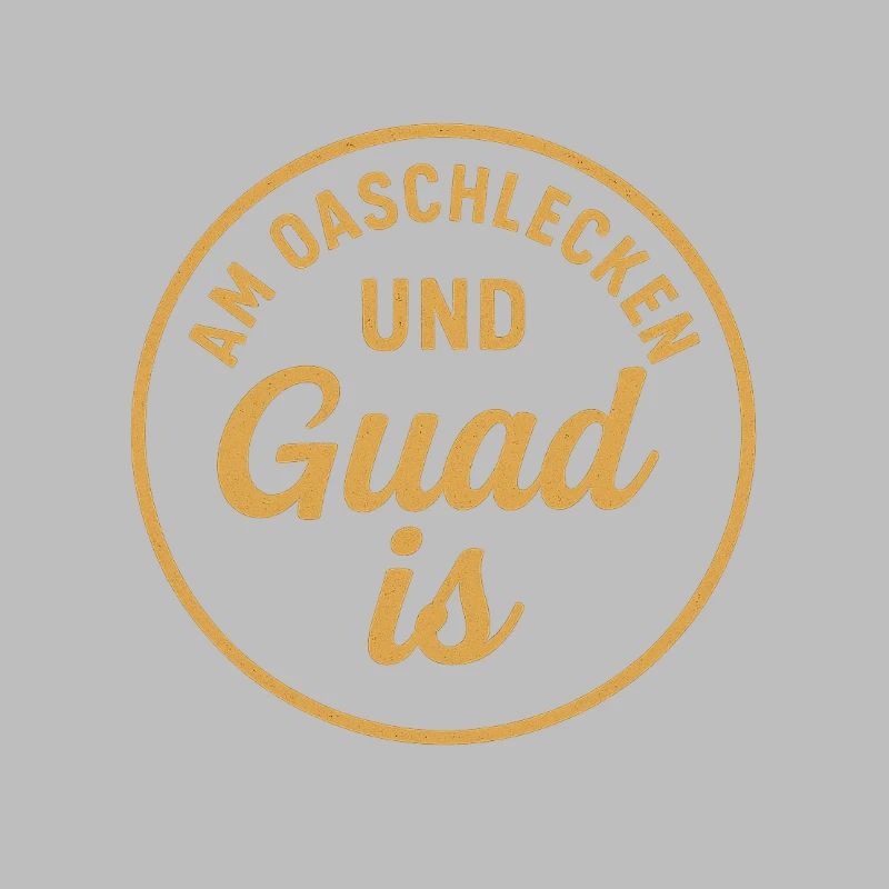 Guud is Dialect Round Badge