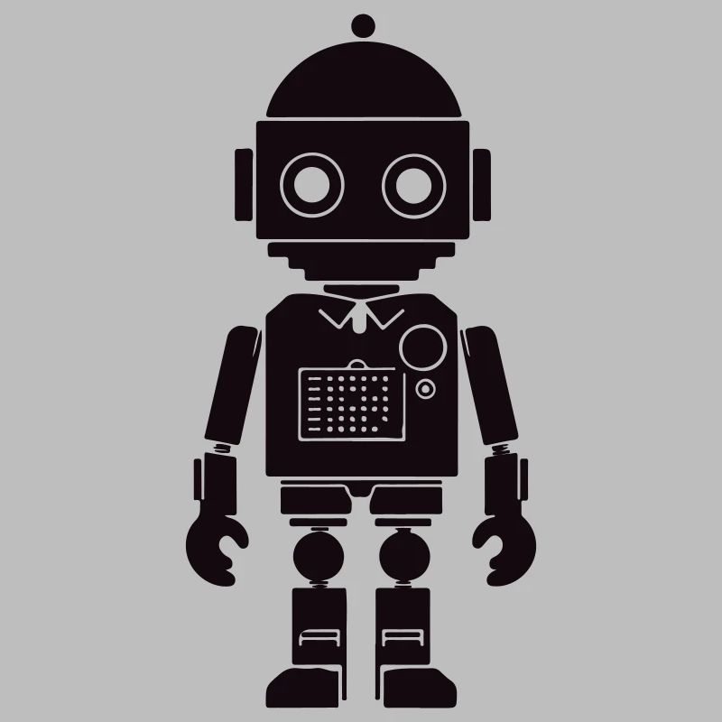 Silhouette de robot