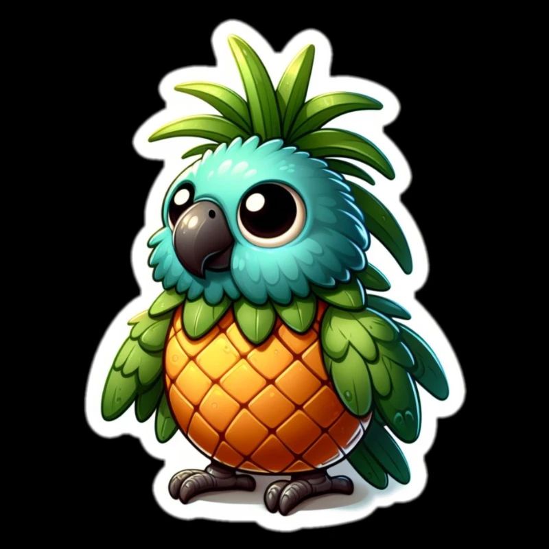 Petit perroquet mignon