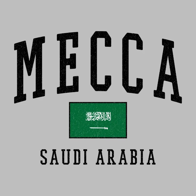 Mecque, Arabie Saoudite : Conception du drapeau