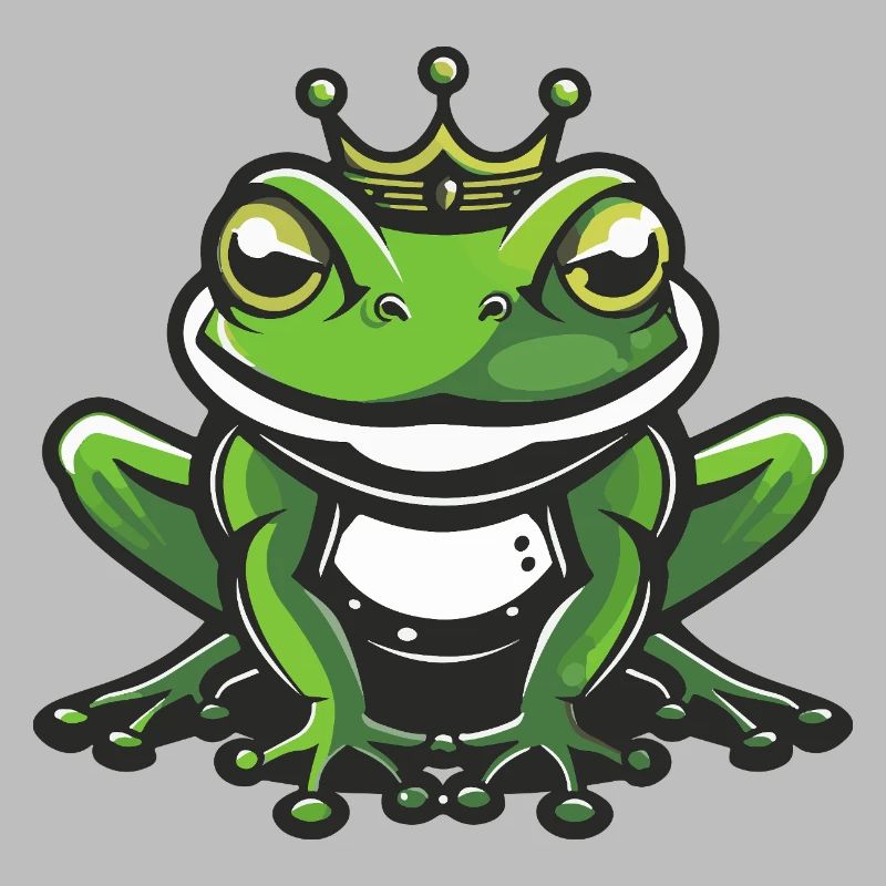 Frog Head Crown