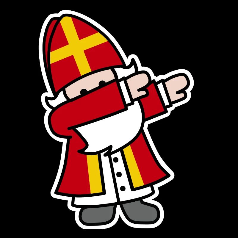 Sinterklaas Saint / Nicholas Dab Dabbing Sint Piet