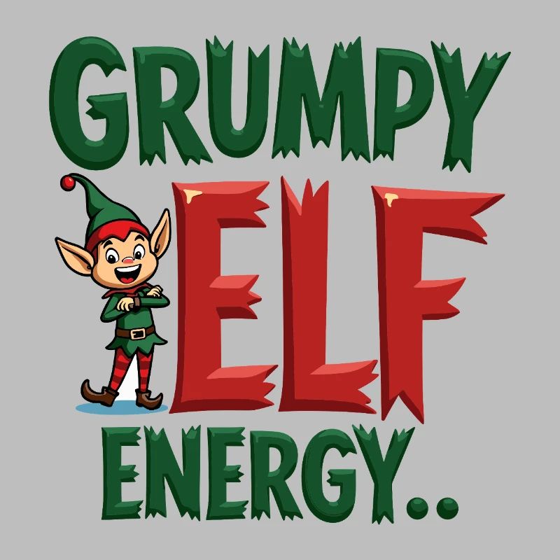 Grumpy Elf Energy Grumpy Imp