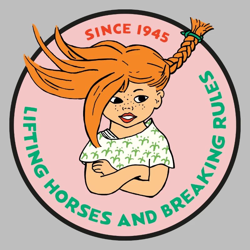 Pippi Langstrumpf Design Wilde Pippi Mit Spruch