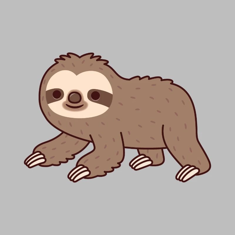 Cute Crawling Sloth