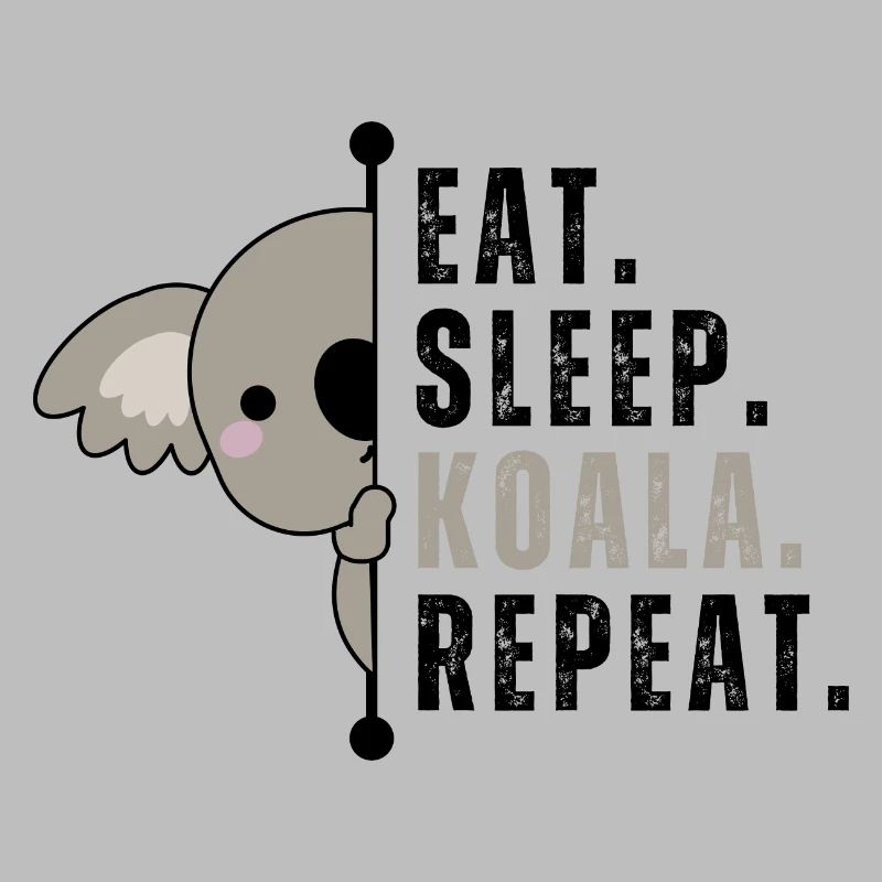 Manger Dormir Koala Répéter