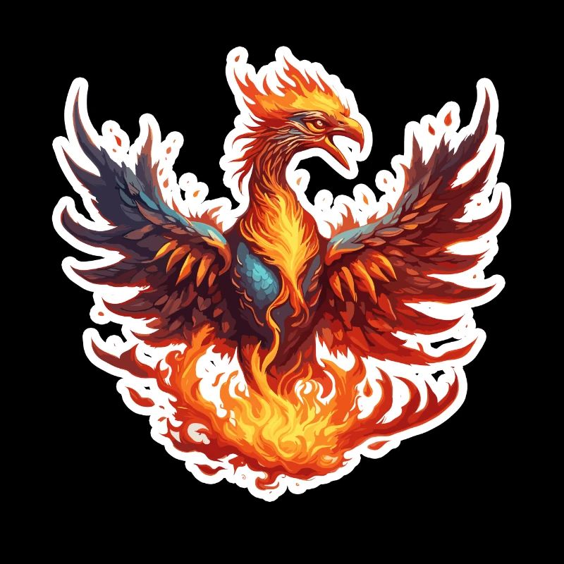 Phoenix / Bird / Animal / Mythical Creature / Fire