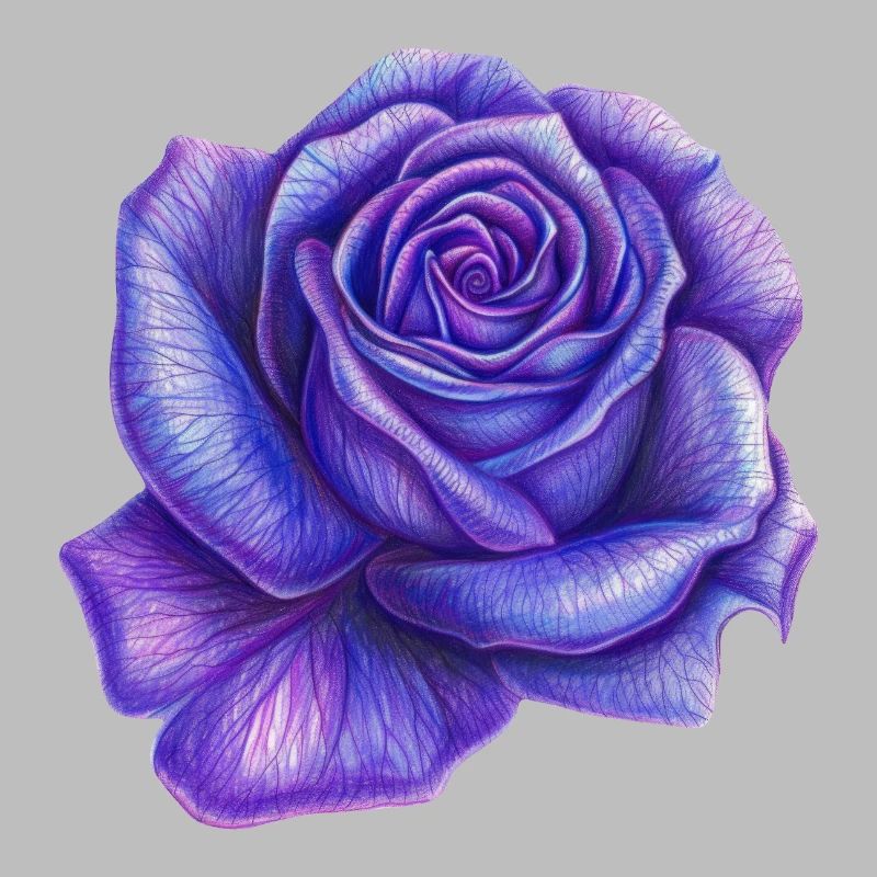 Rose pourpre