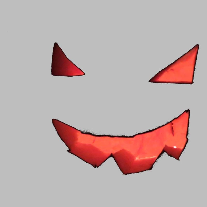 Visage de citrouille