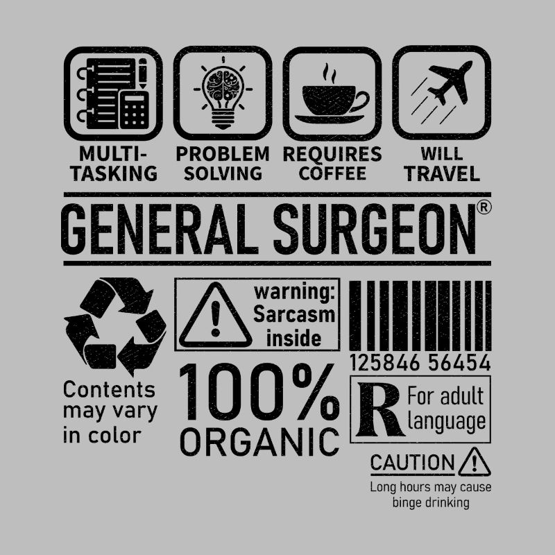 General Surgeon multi tasking problem solving
